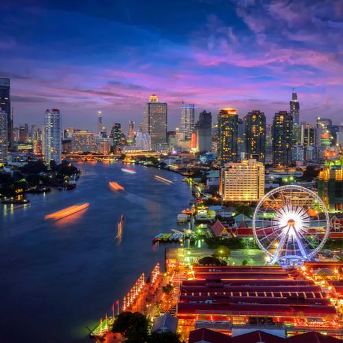 Bangkok in de nacht