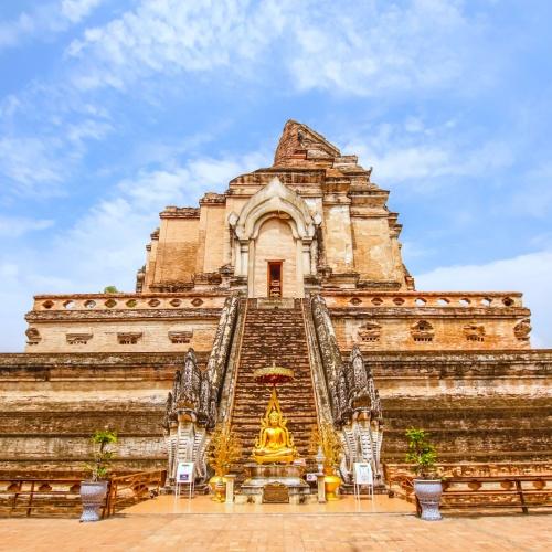 Wat Chedi Luang Tempel in Chiang Mai