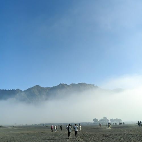 Sea of sand, Bromo Nationaal Park