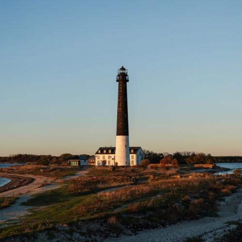 Sõrve vuurtoren in Saarema, Estland