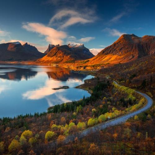 Senja, kustroute