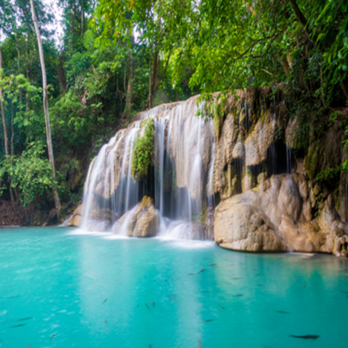 Erawan watervallen