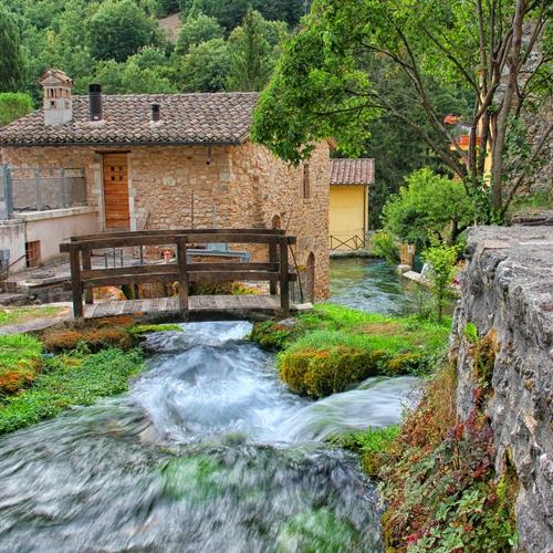 Rasiglia - de stad op water