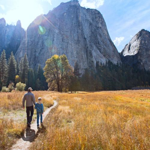 Yosemite Nationaal Park fam