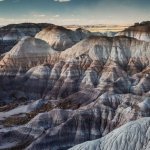 Blue Mesa, Petrified Forest Nationaal Park