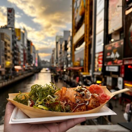Lokale lekkernij in Osaka