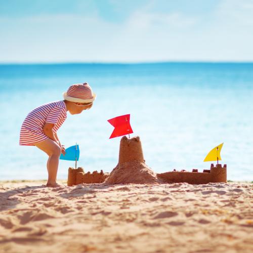 Hua Hin, spelen op het strand