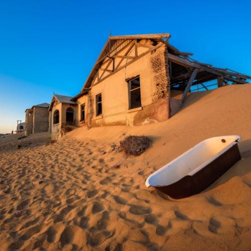 Het verlaten spookstadje Kolmanskop