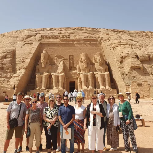 NRV reizigers Abu Simpel Tempel
