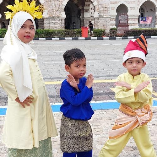 Reizigersfoto kinderen Kuala Lumpur