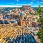 Ragusa uitzicht over stad
