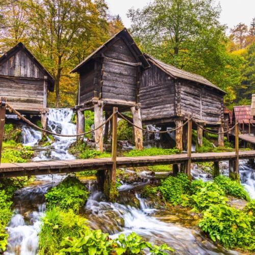 Ljuta rivier, watermolens