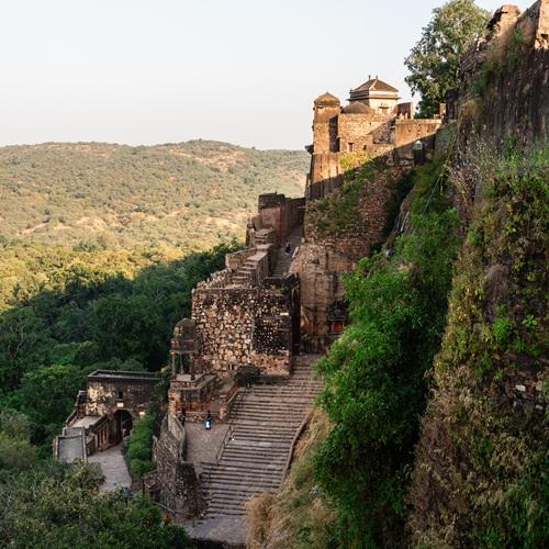 fort in Ranthambore Nationaal Park