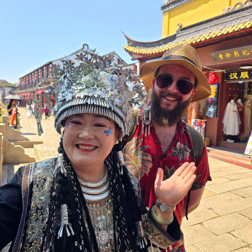 NRV reizigers in Zhujiajiao