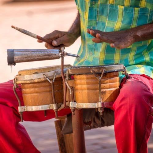 Trinidad, straatmuzikant
