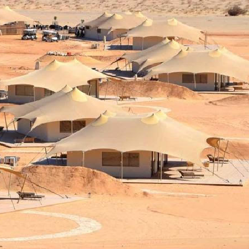 Siq Luxury Camp, tenten