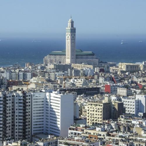 De ''witte'' stad Casablanca