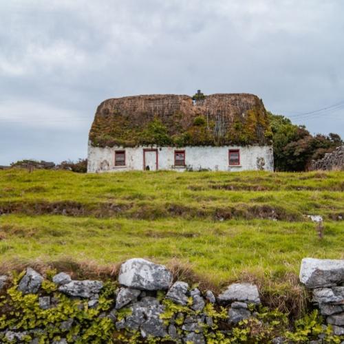 Aran Islands, traditioneel huis 