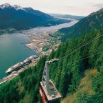 Juneau vanaf Mount Roberts