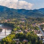 Uitzicht in Luang Prabang 
