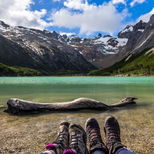 Emerald Lagoon in Ushuaia