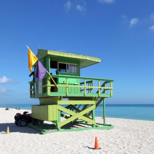 Miami Beach, strandwachtpost 