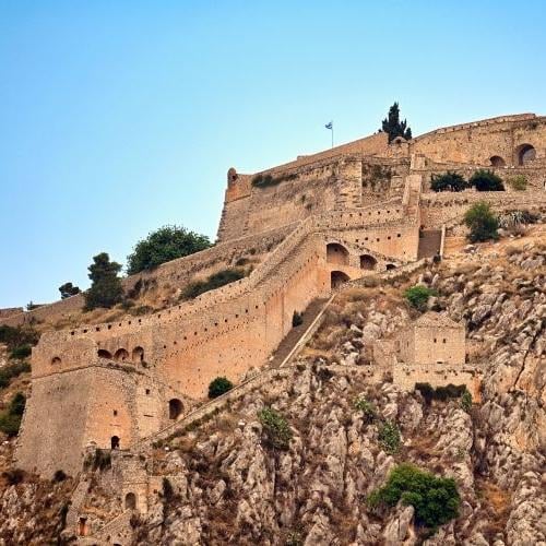 Nafplion fort Palamidi