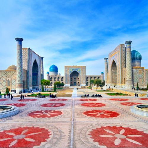 Registan plein in Samarkand