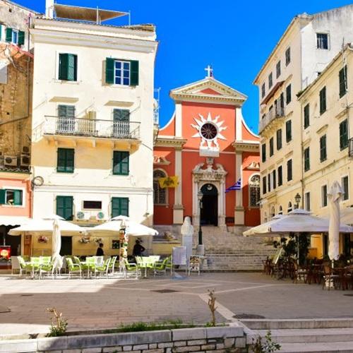 Corfu, oude stad