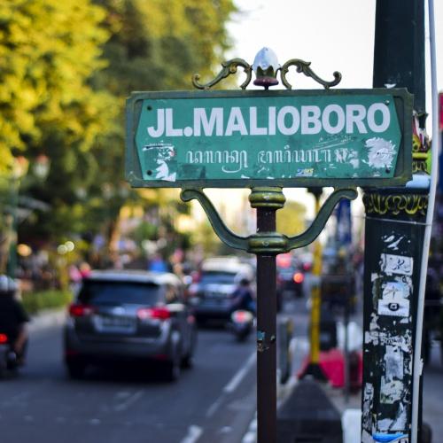 Malioboro Street in Jogjakarta