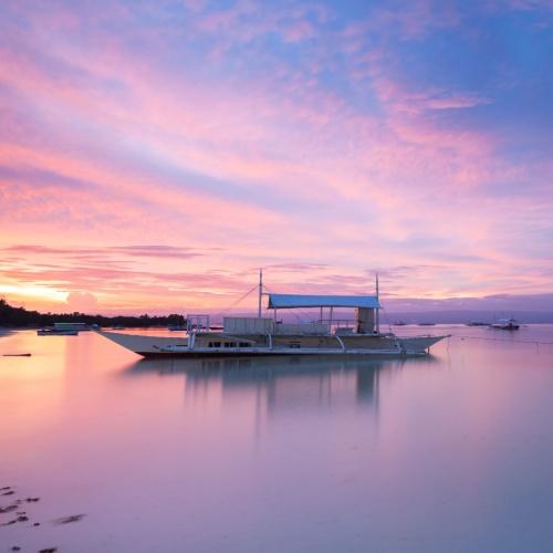 Zonsondergang Dolho Beach, Bohol