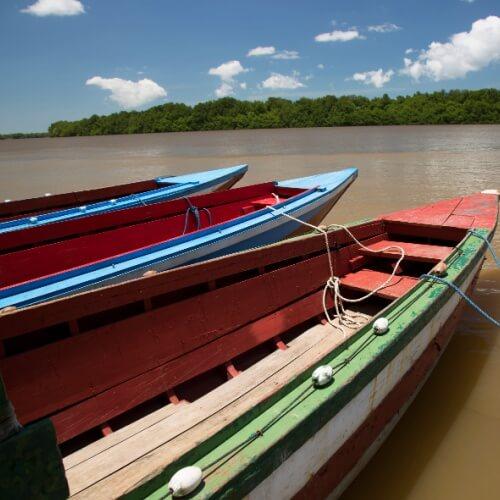Kajakken, Suriname