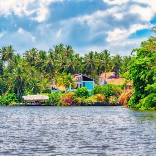 Negombo, huisje