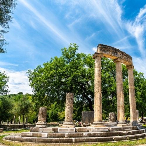Olympia, archeologische opgravingen