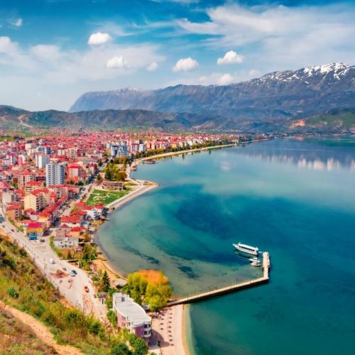 Skyline van Pogradec