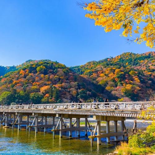 Kyoto, Togetsukyo-Brug
