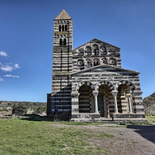 Het mooiste kerkje van Sardinië, de Basilica di Saccargia
