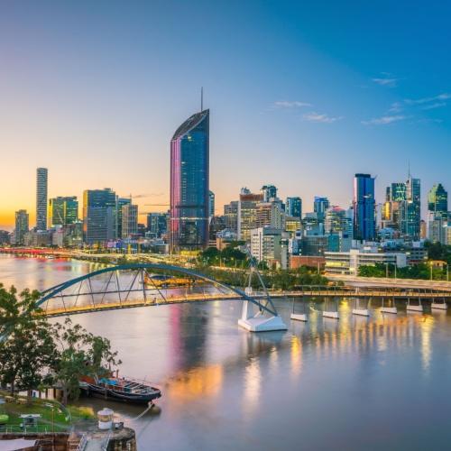 Skyline van Brisbane