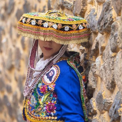 Traditionele klederdracht in Ollantaytambo