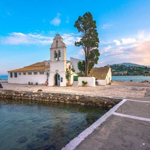 Corfu, Vlacherna-klooster