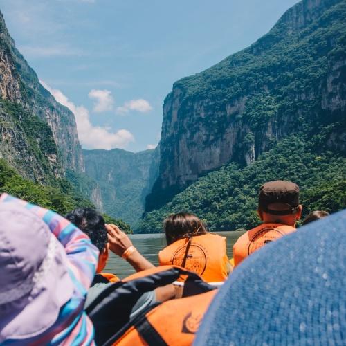 Boottocht, Sumidero Canyon