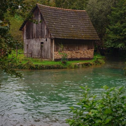 Rastoke, oude schuur