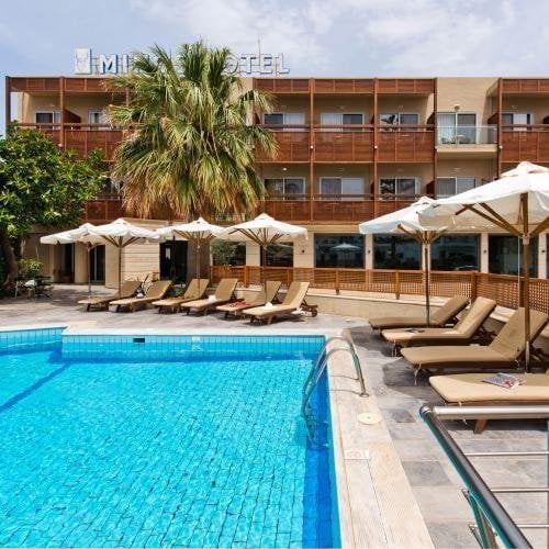 Minos Hotel, zwembad