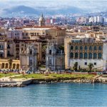 Palermo stad uitzicht