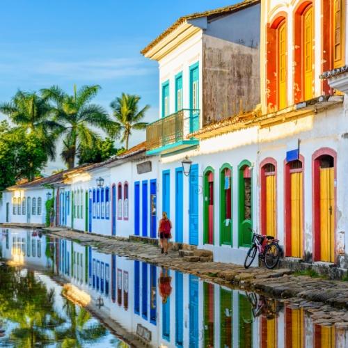 De kleurrijke straten van Paraty
