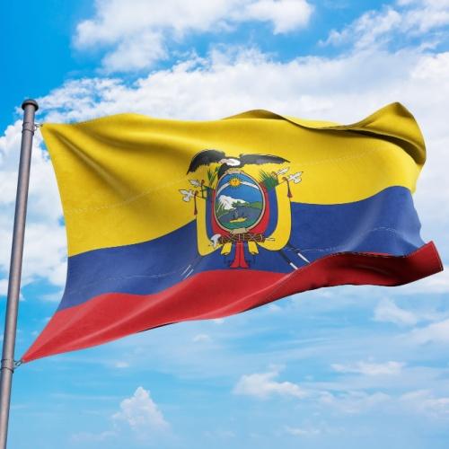 Vlag van Ecuador