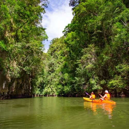 Kajak, Krabi omgeving