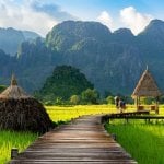 Vang Vieng, landschap