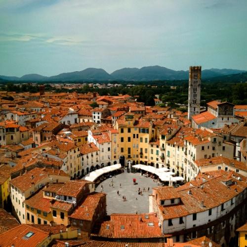Lucca, stadscentrum