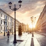 St. Petersburg Malaya Konyushennaya straat